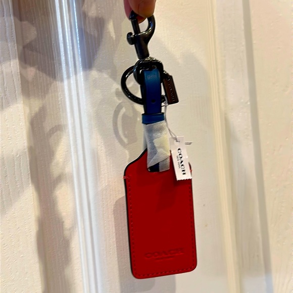 NEW Coaxh Luggage Tag Color Bock Unisex - Picture 3 of 14